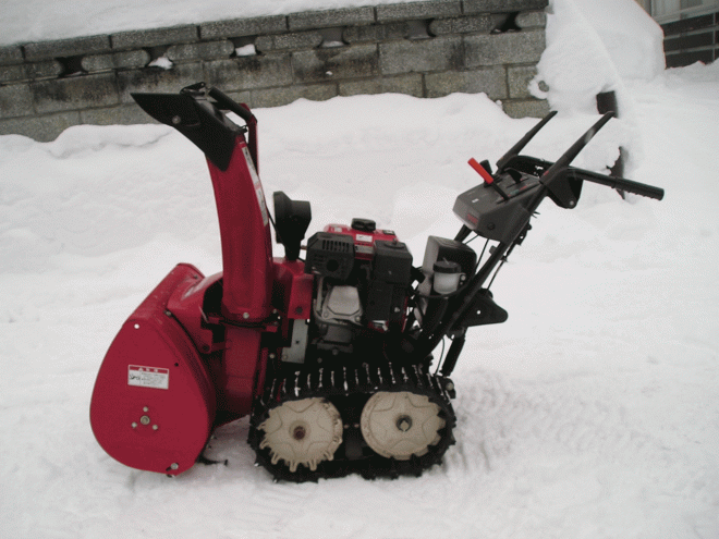 除雪機ホンダ　７馬力除雪機　ＨＳ－760　オーガ上下　ハンド式