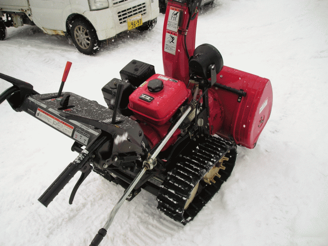 除雪機ホンダ　6馬力除雪機　ＨＳ－660　オーガ上下　ハンド式