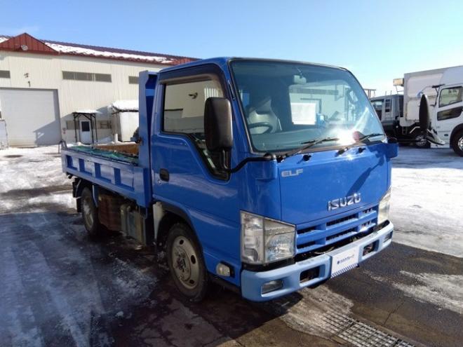 エルフダンプ　TDG-NKS85AD 新明和工業　 4WD 2990