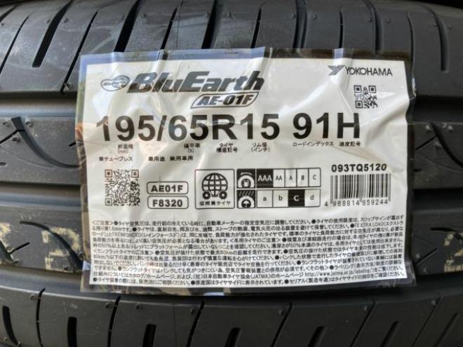 YOKOHAMA BluEarth 195/65R15 4本