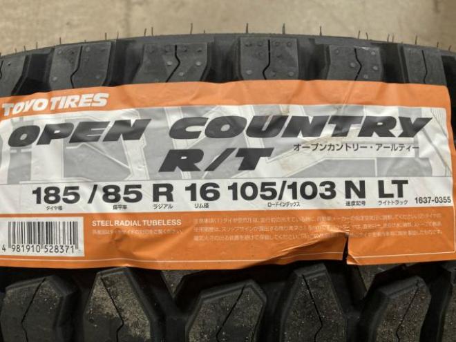 TOYO OPEN COUNTRY R/T 185/85R16 105/103N LT 4本