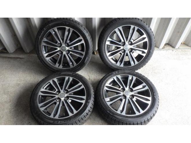 ダイハツタント純正 4.5x15 ET45＋TOYO GARIT GIZ 165/55R15 8.5分山 中古４本ムーヴ、ウェイク他